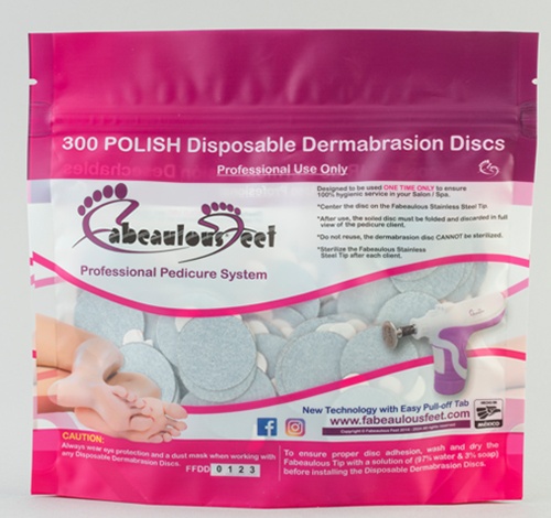 300 Disposable POLISH Dermabrasion Discs